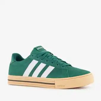 Scapino Adidas Daily 4.0 heren sneakers groen aanbieding