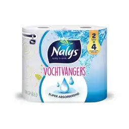 Plein.nl 1+1 gratis: Nalys Keukenpapier Vochtvangers 2 aanbieding