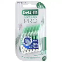 Plein.nl 3x GUM Soft-Picks PRO Large 30 aanbieding