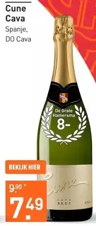 Gall & Gall Cune Cava 75CL aanbieding