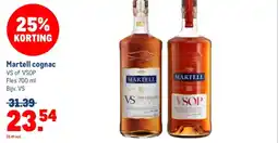 Makro Martell cognac aanbieding