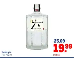 Makro Roku gin aanbieding