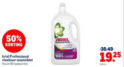 Makro Ariel Professional vloeibaar wasmiddel aanbieding