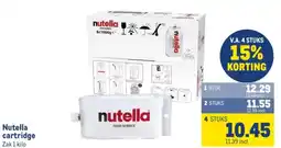 Makro Nutella cartridge aanbieding
