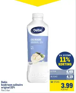 Makro Debic kookroom culinaire original 20% aanbieding