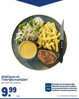 Makro Altijd keuze uit 7 heerlijke maaltijden aanbieding