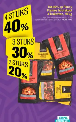 Karwei op Fancy Flames houtskool aanbieding