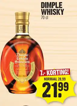 Super Dirck 3 Dimple whisky aanbieding