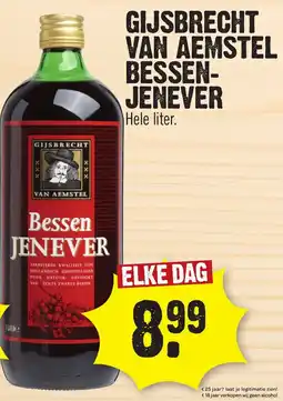 Super Dirck 3 Gijsbrecht van aemstel bessenjenever aanbieding