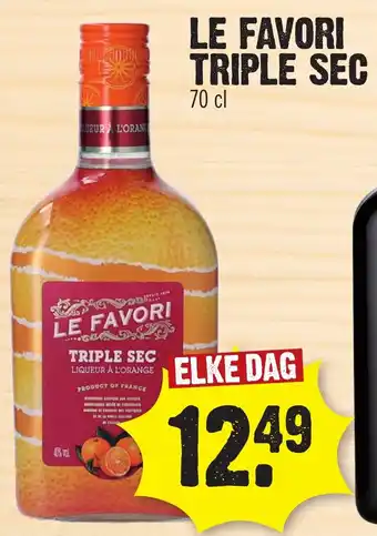 Super Dirck 3 Le favori triple sec aanbieding
