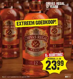 Super Dirck 3 Chivas regal 12 years aanbieding