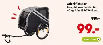 Pets Place Adori fietskar aanbieding