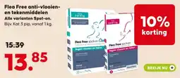 Pets Place Flea Free anti-vlooien en tekenmiddelen aanbieding