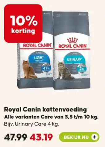 Pets Place Royal Canin kattenvoeding aanbieding