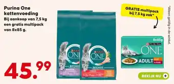 Pets Place Purina One kattenvoeding aanbieding