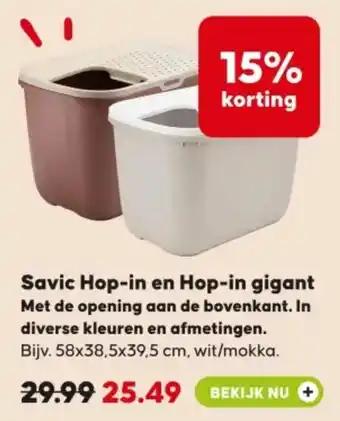 Pets Place Savic Hop-in en Hop-in gigant aanbieding