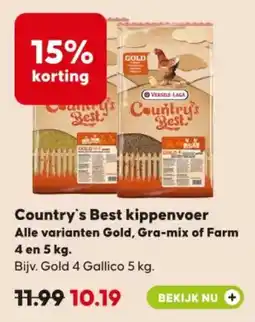 Pets Place Country's Best kippenvoer aanbieding