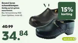 Pets Place Gevavi leren schoenklompen aanbieding