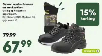 Pets Place Gevavi werkschoenen en werksokken aanbieding