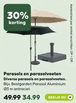 Pets Place Parasols en parasolvoeten aanbieding