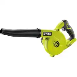 Praxis RYOBI - ONE+ werkplaatsblazer - 18 V zonder accu of lader, model R18TB0 aanbieding