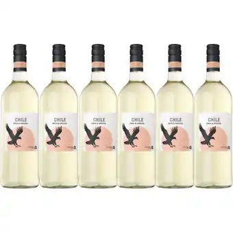 Albert Heijn AH Fris & droge Chileense wijn wit 6-pack aanbieding