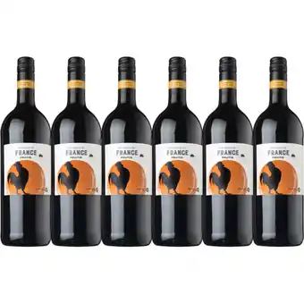 Albert Heijn AH Fruitige Franse huiswijn rood 6-pack aanbieding