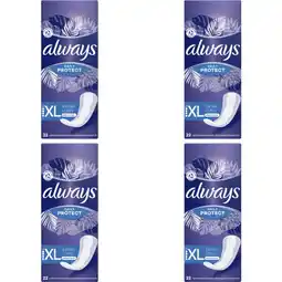 Albert Heijn Always Dailies Protect Extra Long 4-pack aanbieding