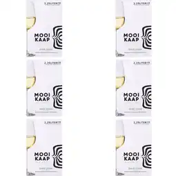 Albert Heijn Mooi Kaap Droë steen wijntap 6-pack aanbieding