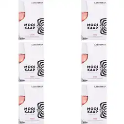 Albert Heijn Mooi Kaap rosé wijntap 6-pack aanbieding