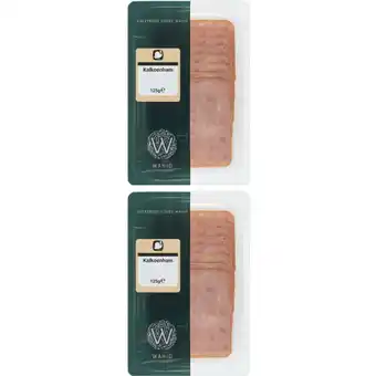 Albert Heijn Wahid Kalkoenham 2-pack aanbieding