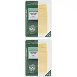 Albert Heijn Wahid Goudse kaas jong 2-pack aanbieding