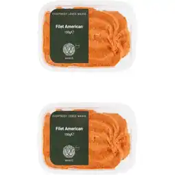 Albert Heijn Wahid Filet americain 2-pack aanbieding