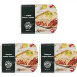 Albert Heijn Wahid Lasagne bolognese 3-pack aanbieding