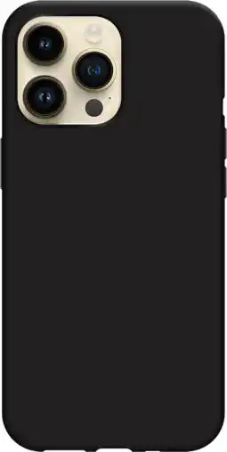 Coolblue Just in Case Soft Design Apple iPhone 14 Pro Max Back Cover Zwart aanbieding
