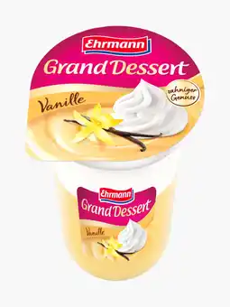 Flink Ehrmann Grand Dessert Vanille 190g aanbieding