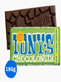 Flink Tony's Chocolonely Amandel Zeezout 180g aanbieding