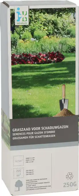 Intratuin Intratuin Graszaad voor Schaduwgazon 0,25 kg aanbieding