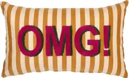 Intratuin Intratuin sierkussen Velvet geel 30 x 50 cm aanbieding