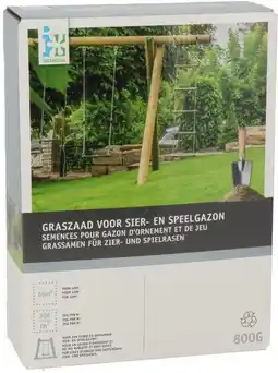 Intratuin Intratuin Graszaad voor Sier- en Speelgazon 0,8 kg aanbieding