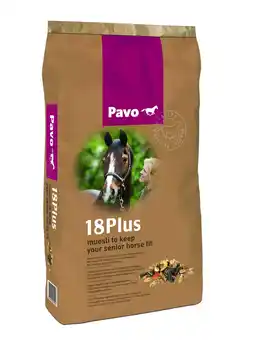 Pets Place Pavo Senior 18plus - Paardenvoer - 15 kg Muesli aanbieding