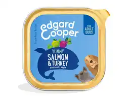 Pets Place Edgard&Cooper Kuipje Salmon Turkey Adult - Hondenvoer - Zalm Kalkoen 150 g aanbieding