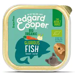 Pets Place Edgard&Cooper Kuipje Bio Fish Adult - Hondenvoer - Vis Venkel Wortel 100 g Biologisch aanbieding