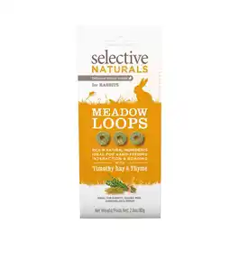 Pets Place Supreme Selective Naturals Meadow Loops - Knaagdiersnack - 80 g aanbieding