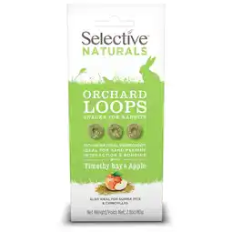 Pets Place Supreme Selective Naturals Orchard Loops - Knaagdiersnack - 80 g aanbieding