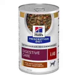 Pets Place Hill's Prescription Diet I/D Digestive Care Stoofpotje Blik - Hondenvoer - Kip Groente 354 g aanbieding