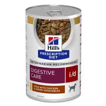 Pets Place Hill's Prescription Diet I/D Digestive Care Stoofpotje Blik - Hondenvoer - Kip Groente 354 g aanbieding