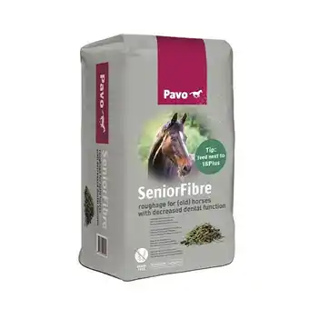 Pets Place Pavo Senior Fibre - Paardenvoer - 12 kg aanbieding