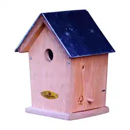 Pets Place Wildbird Nestkast Mees Leien Dak 32mm - Broeden - 19.5x16x30 cm aanbieding