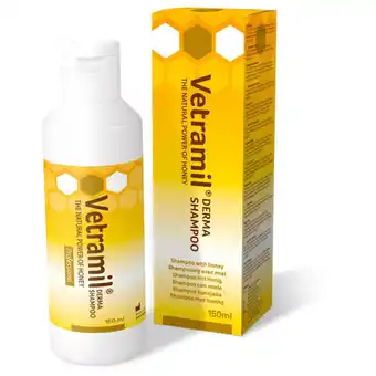 Pets Place Vetramil Derma Shampoo - Hondenvachtverzorging - 150 ml aanbieding